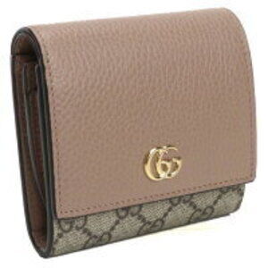Gucci Marmont Bifold Wallet Beige